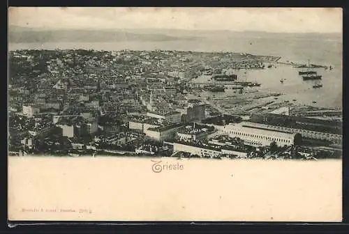 AK Trieste, Blick über die Dächer