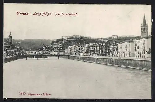 AK Verona, Lung` Adige, Ponte Umberto