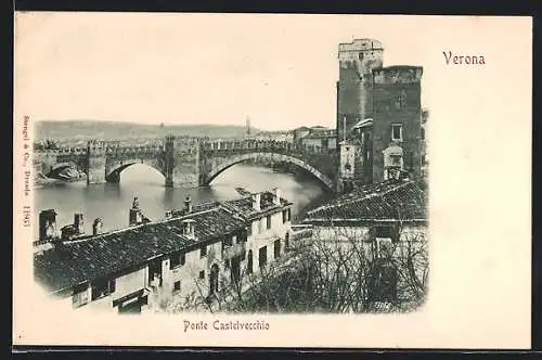 AK Verona, Ponte Castel vecchio