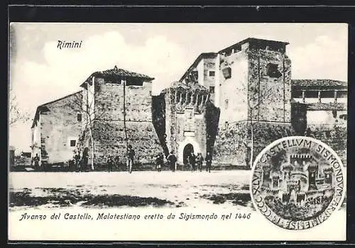 AK Rimini, Avanzo del Castello Malastestiano eretto da Sigismondo nel 1446