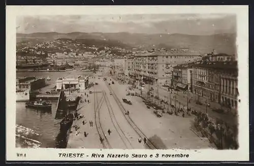 AK Trieste, Riva Nazario Sauro e 3 Novembre