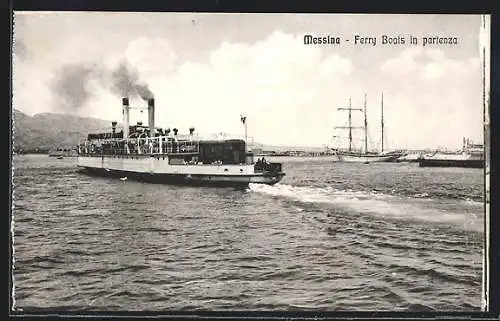 AK Messina, Ferry Boats in partenza