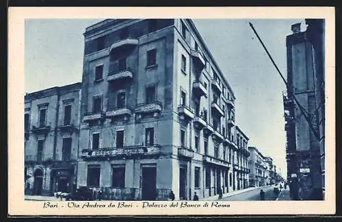 AK Bari, Via Andrea da Bari, Palazzo del Banco di Roma