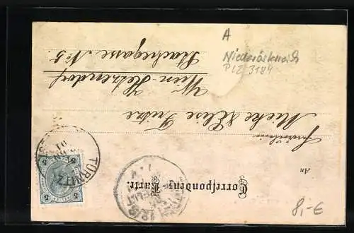 AK Türnitz, Teilansicht mit Kirche