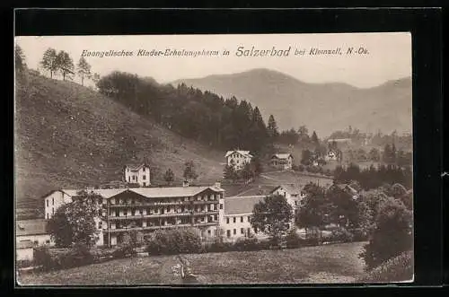 AK Salzerbad bei Kleinzell, Evangelisches Kinder-Erholungsheim