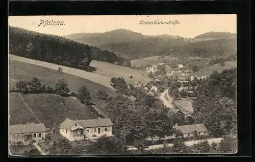 AK Pressbaum, Pfalzau, Ortspartie an der Kaiserbrunnenstrasse