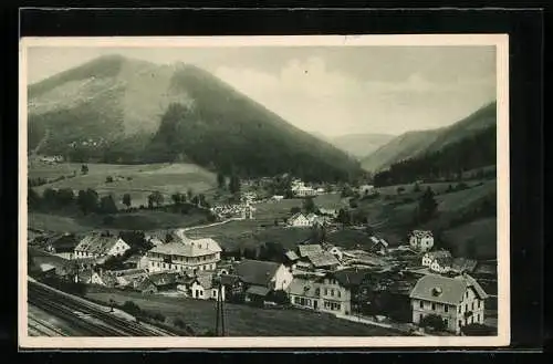 AK Steinhaus am Semmering, Teilansicht mit Fröschnitztal