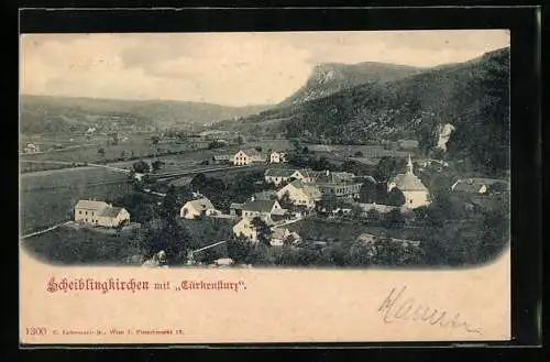 AK Scheiblingkirchen, Teilansicht mit Türkensturz