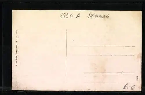 AK Eisenerz, Ortsansicht von Osten