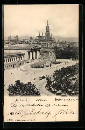 AK Wien, Parlament und Rathhaus