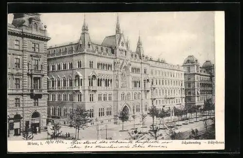 AK Wien I, Ringstrasse, Sühnhaus am Schottenring