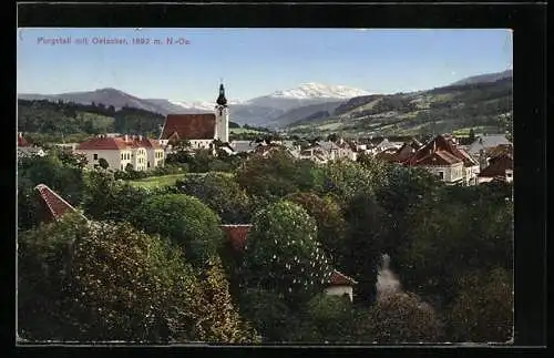 AK Purgstall, Teilansicht mit Oetscher