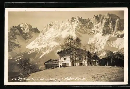 AK Steuerberg, Restaurantion im Gebirge