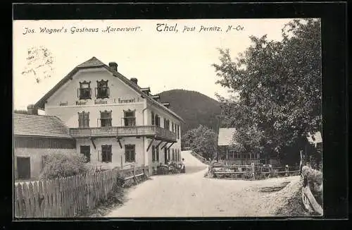 AK Thal, J. Wagner`s Gasthaus Karnerwirt