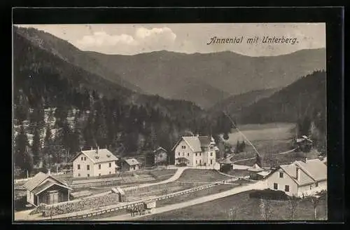 AK Ramsau /N.-Ö., Annenthal mit Unterberg