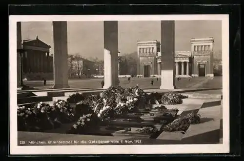 AK München, Ehrentempel für die Gefallenen 1923