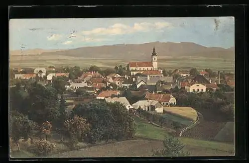 AK Loosdorf /N.-Ö., Blick über die Dächer