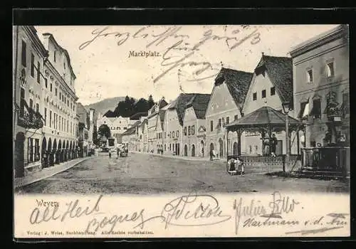 AK Weyer, Pavillon am Marktplatz