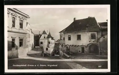 AK Krems a. d. D., Ortsansicht Wegscheid