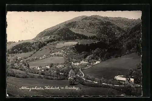 AK Neubruck, Allingerhaus mit Greinberg