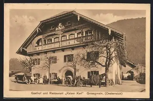 AK Grossgmain, Gasthaus & Restaurant Kaiser Karl