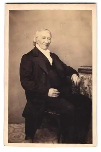 Fotografie H. Hartmann, Frankfurt / Main, Jacob Heinrich Samuel Fresenius, Vater von Carl Remigius Fresenius