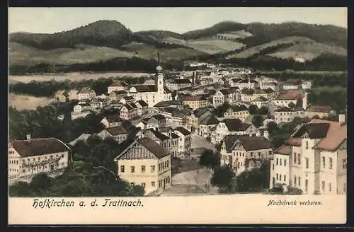 AK Hofkirchen a. d. Trattnach, Gesamtansicht von oben