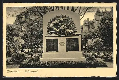 AK Buttstädt, Ehrenmal zum Ersten Weltkrieg