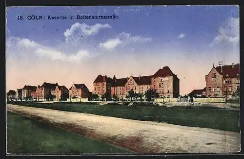 AK Köln-Riehl, Kaserne in der Boltensternstrasse