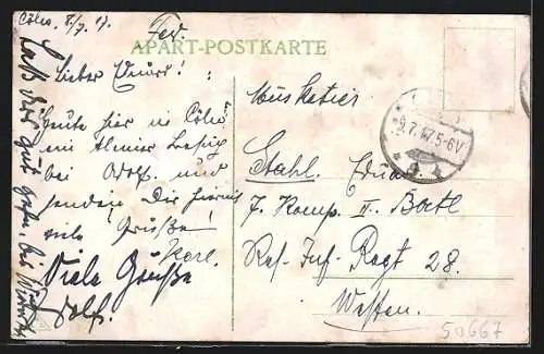 AK Köln-Riehl, Kaserne in der Boltensternstrasse