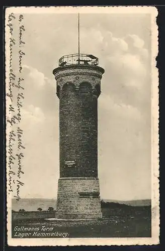 AK Hammelburg, Truppenlager, Gullmanns Turm