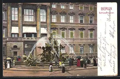 AK Berlin, Schlossbrunnen