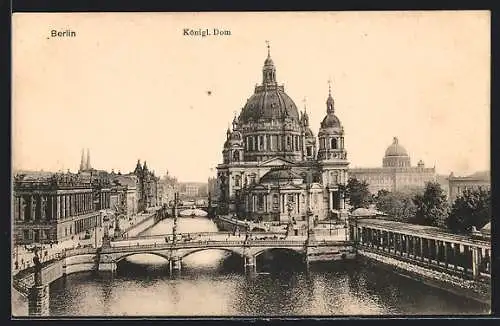 AK Berlin, Dom mit Spreepartie