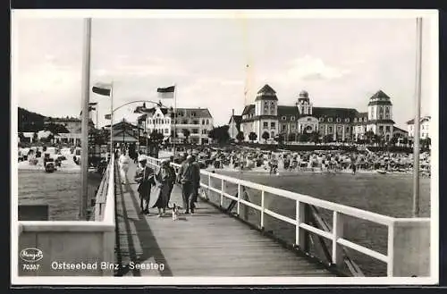 AK Binz, Ostseebad, Seesteg