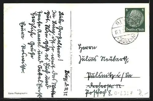 AK Binz, Ostseebad, Seesteg