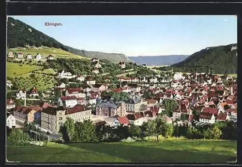 AK Ebingen, Blick auf den Ort