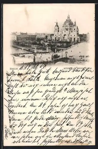 AK Berlin, Museum und neuer Dom