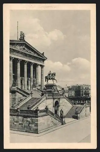 AK Berlin, An der Nationalgalerie