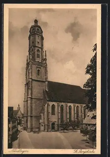 AK Nördlingen, An der St. Georgskirche