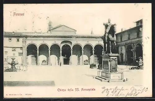 AK Firenze, Chiesa della SS. Annunziata