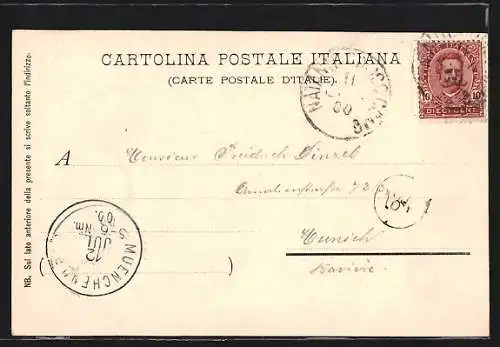 AK Bellagio, Partie am See-Ufer