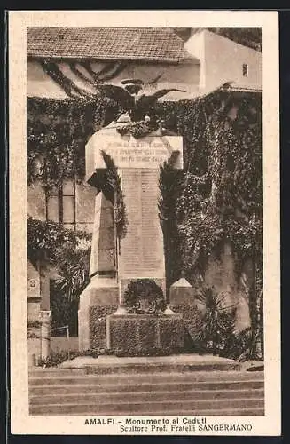 AK Amalfi, Monumento al Caduti