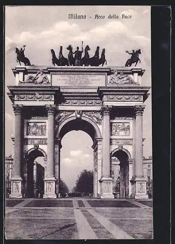 AK Milano, Arco della Pace