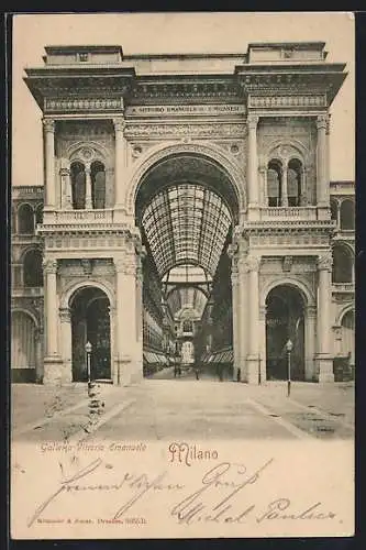 AK Milano, Galleria Vittorio Emanuele