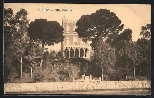 AK Brindisi, Villa Dionisi