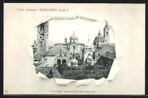 AK Bergamo, I principali monumenti di Bergamo alta
