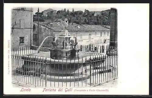AK Loreto, Fontana dei Galli, Tarquinio e Paolo Giacomelli