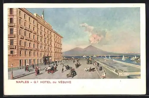 AK Naples, Grand Hotel du Vésuve