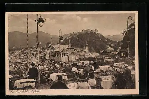 AK Salzburg, Restauration Elektr. Aufzug am Mönchsberg