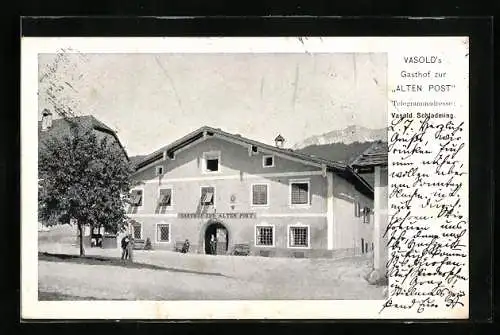 AK Schladming, Gasthof zur Alten Post